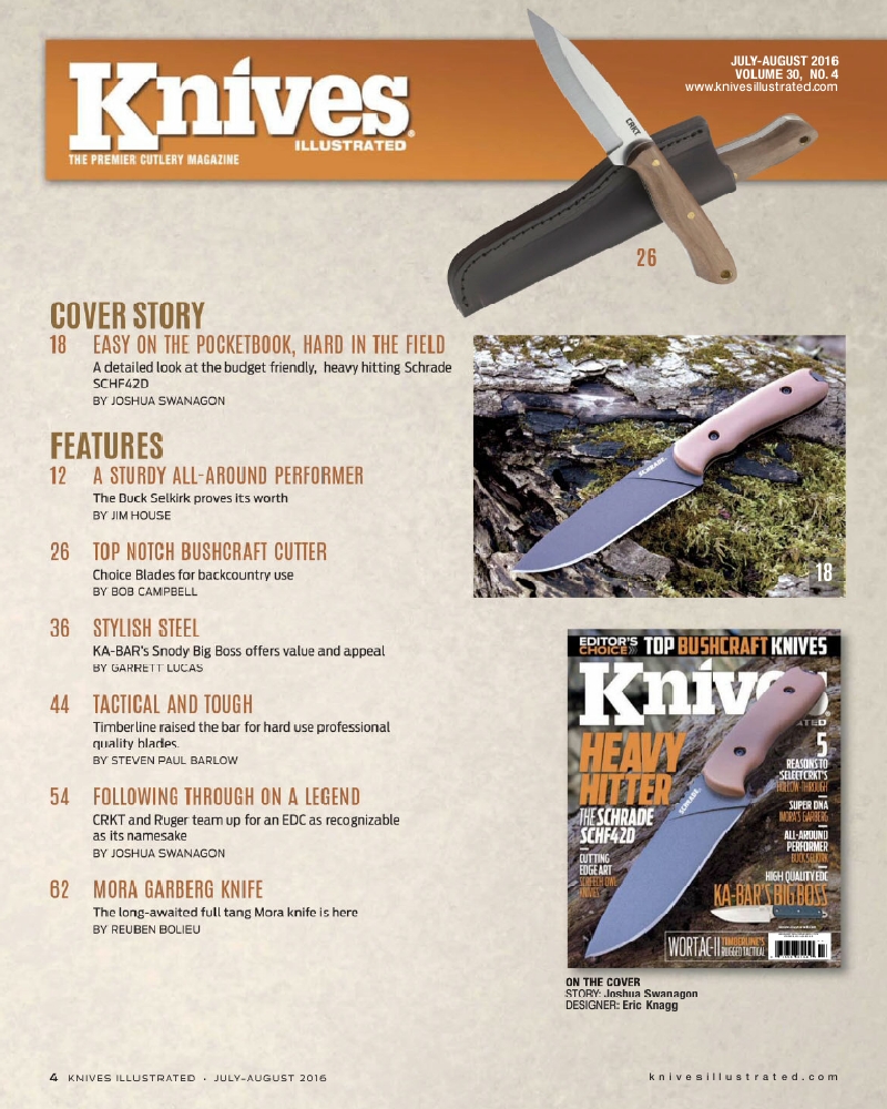4. Knives Illustrated - July, August 2016