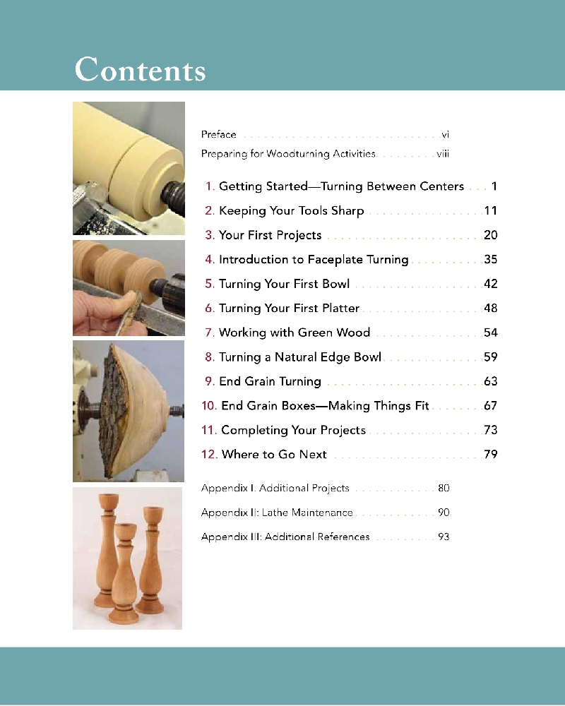 A Lesson Plan for Woodturning Step-by-Step Instructions for Mastering Woodturning Fundamentals by James Rodgers