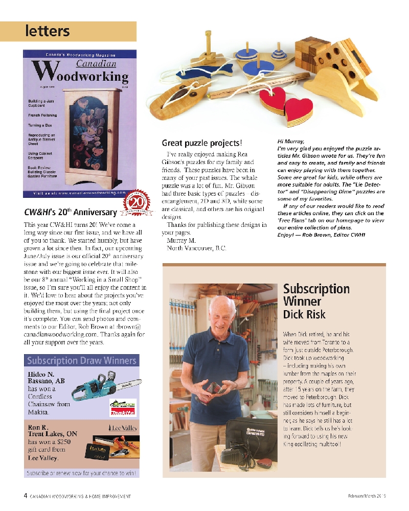 Canadianwoodworking118 Feb Mar 2019