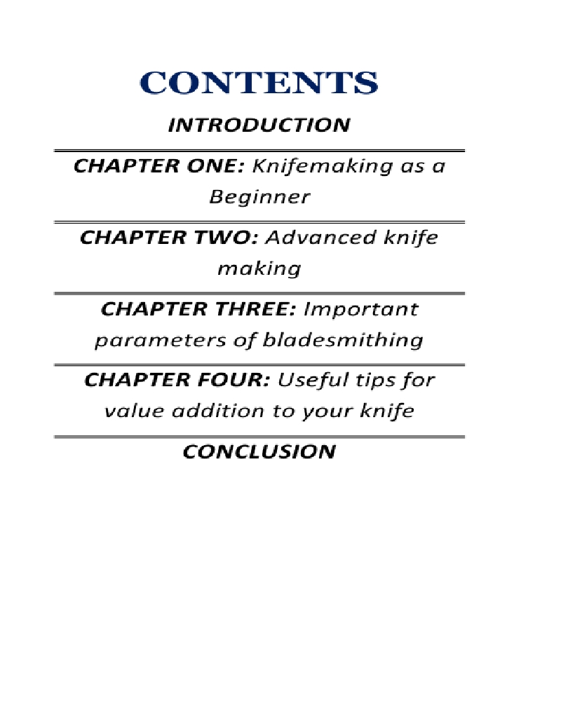 Knifemaking A Simple knifemaking Guide for Beginners to Master the Art of Bladesmithing