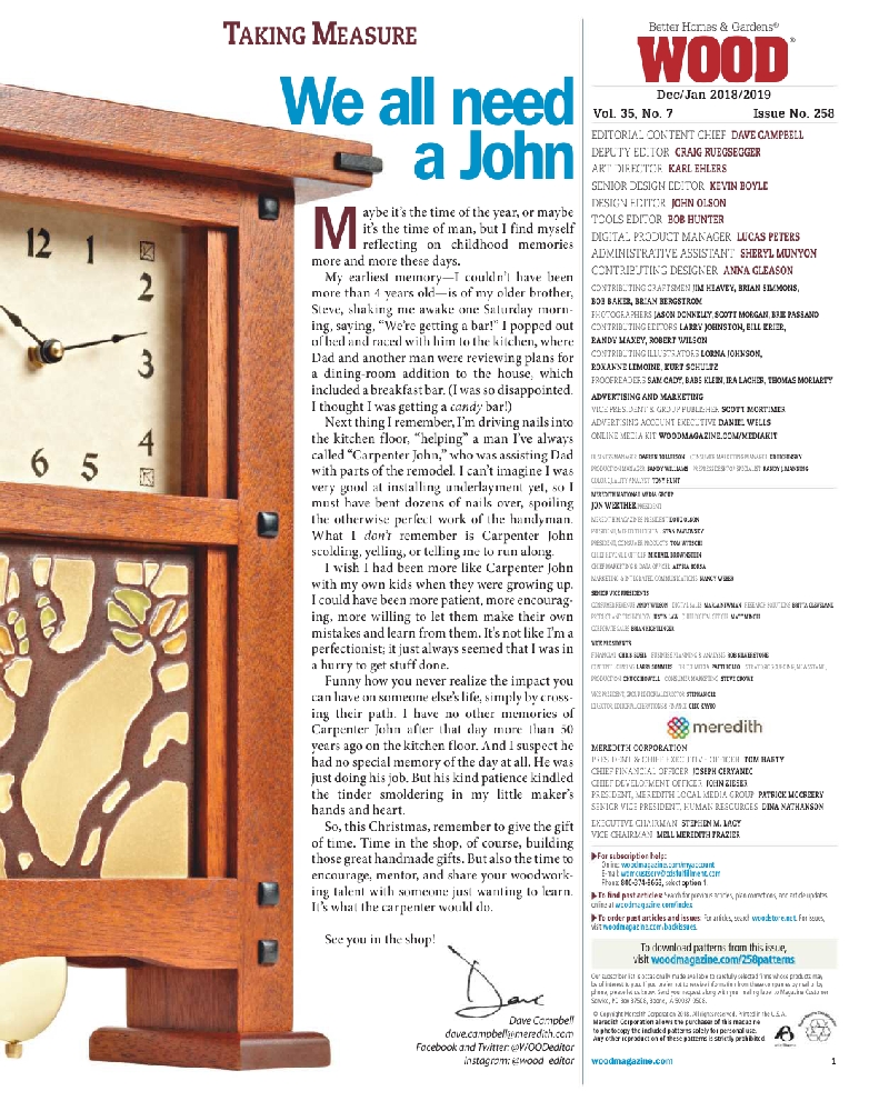 wood Magazine 258