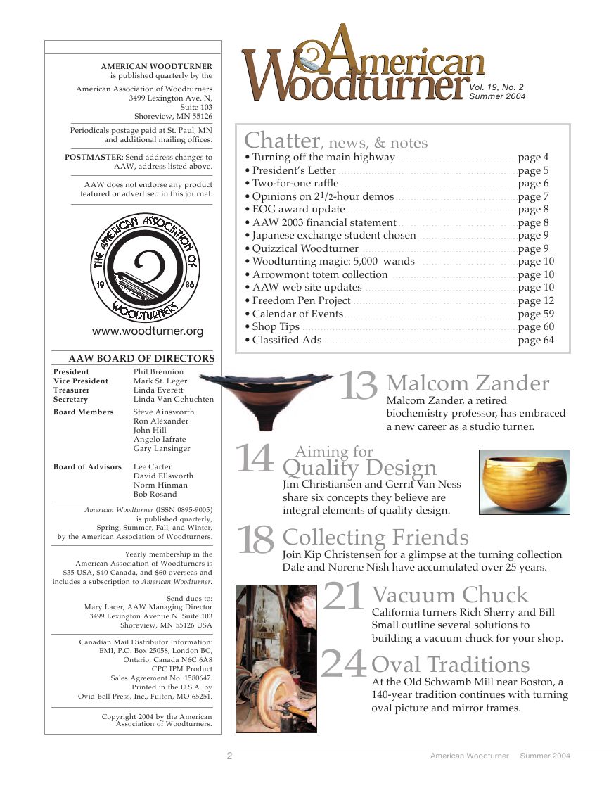 American woodturner第19-02期