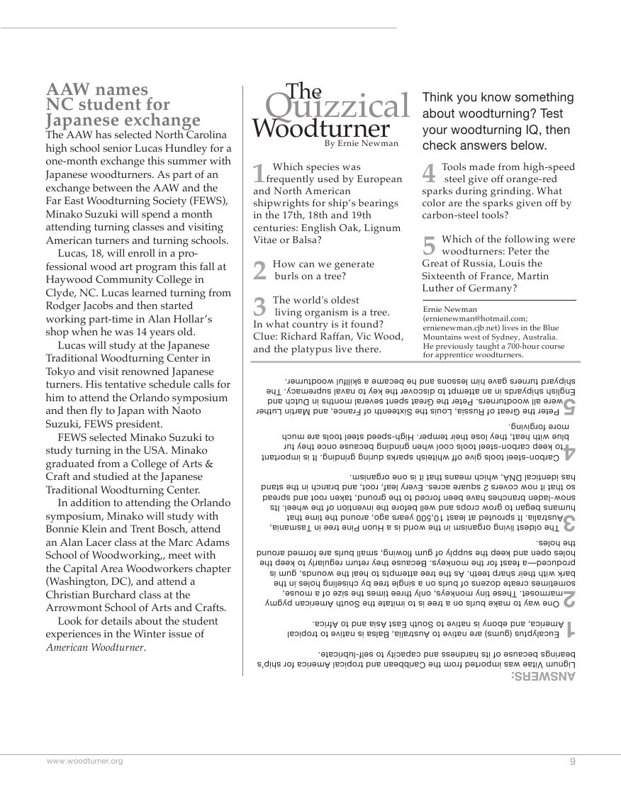 American woodturner第19-02期