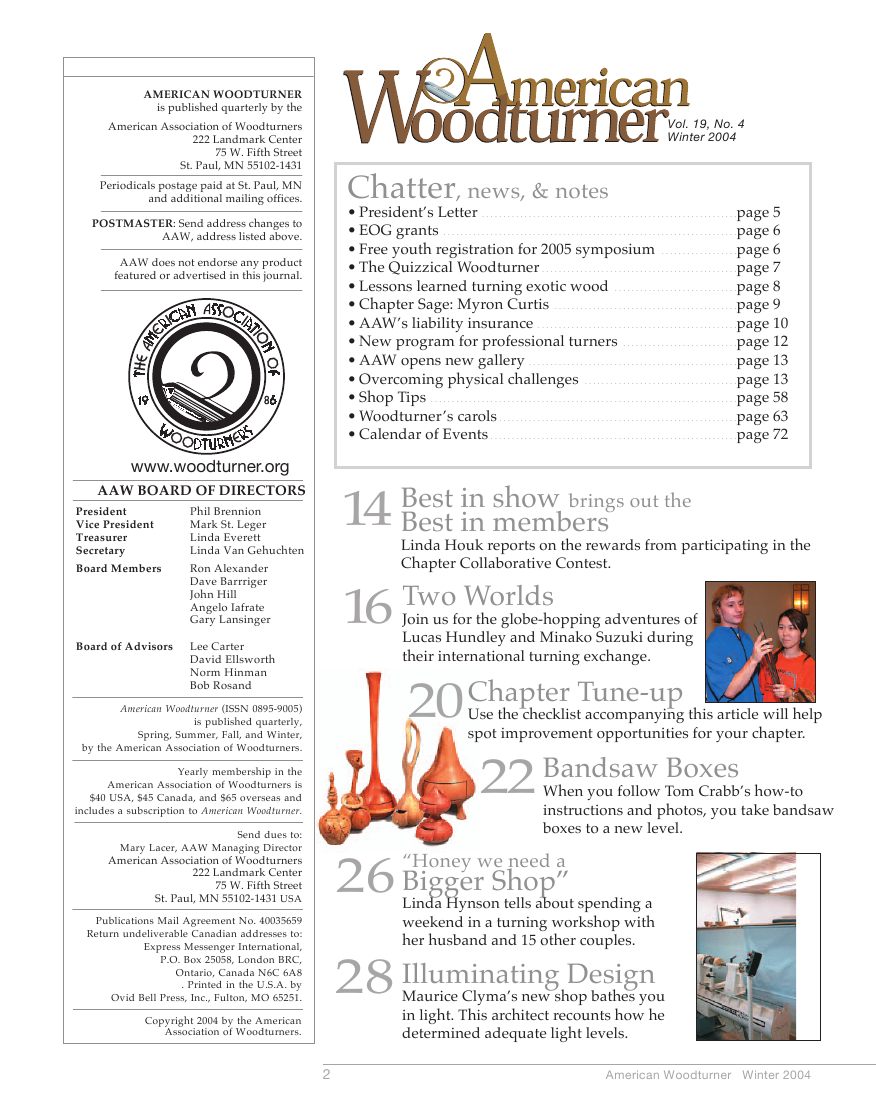 American woodturner第19-04期