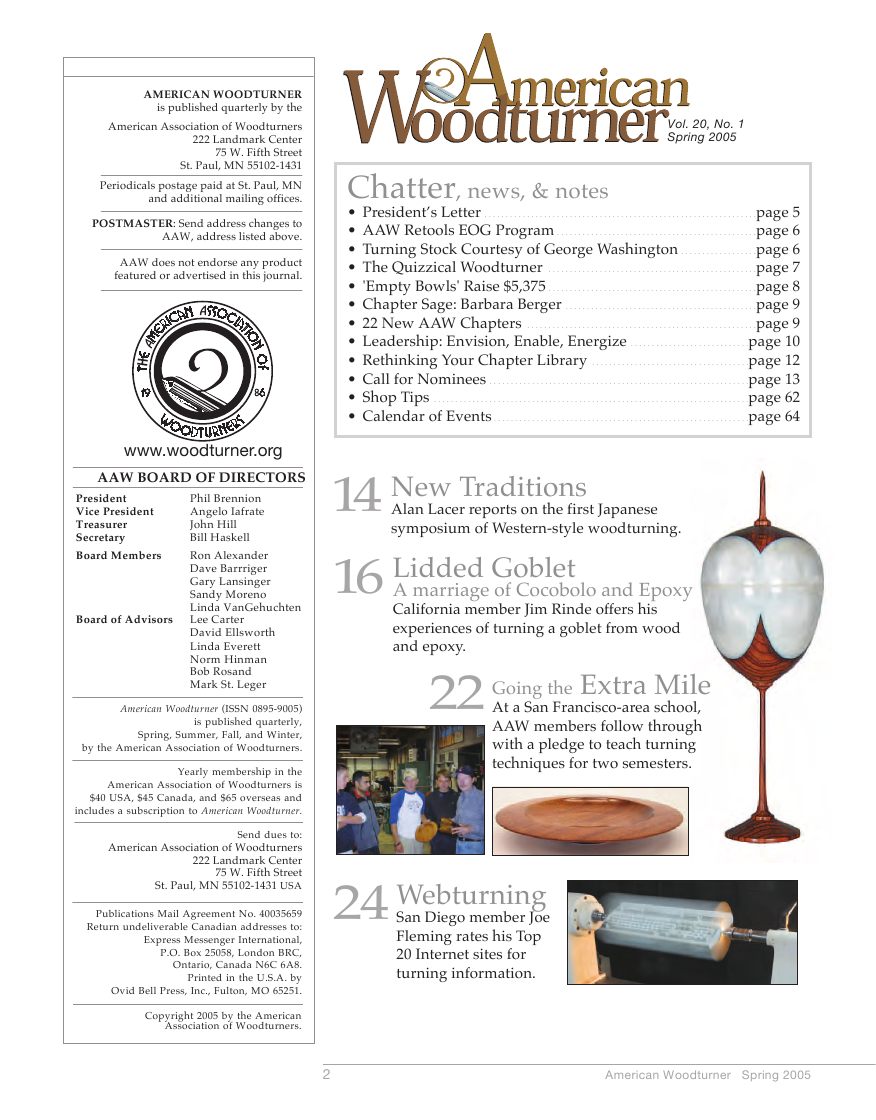 American woodturner第20-01期