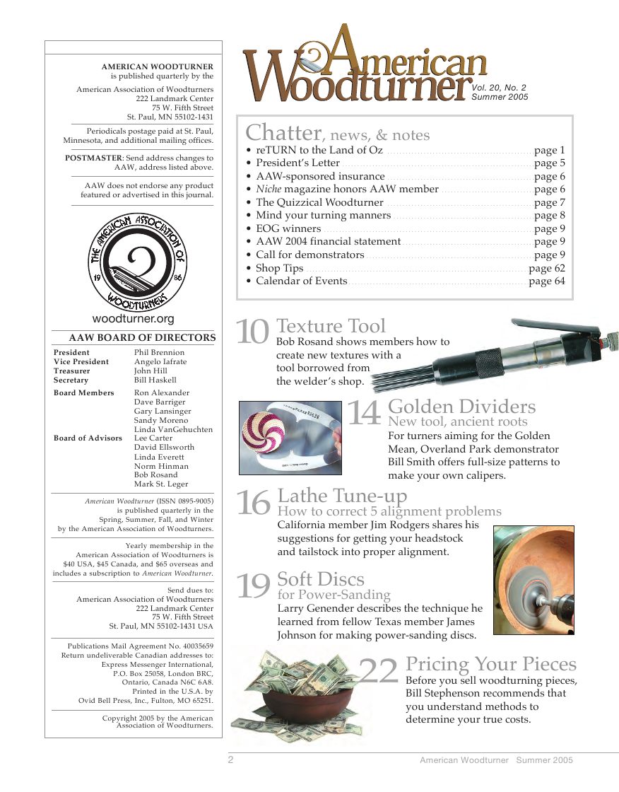 American woodturner第20-02期