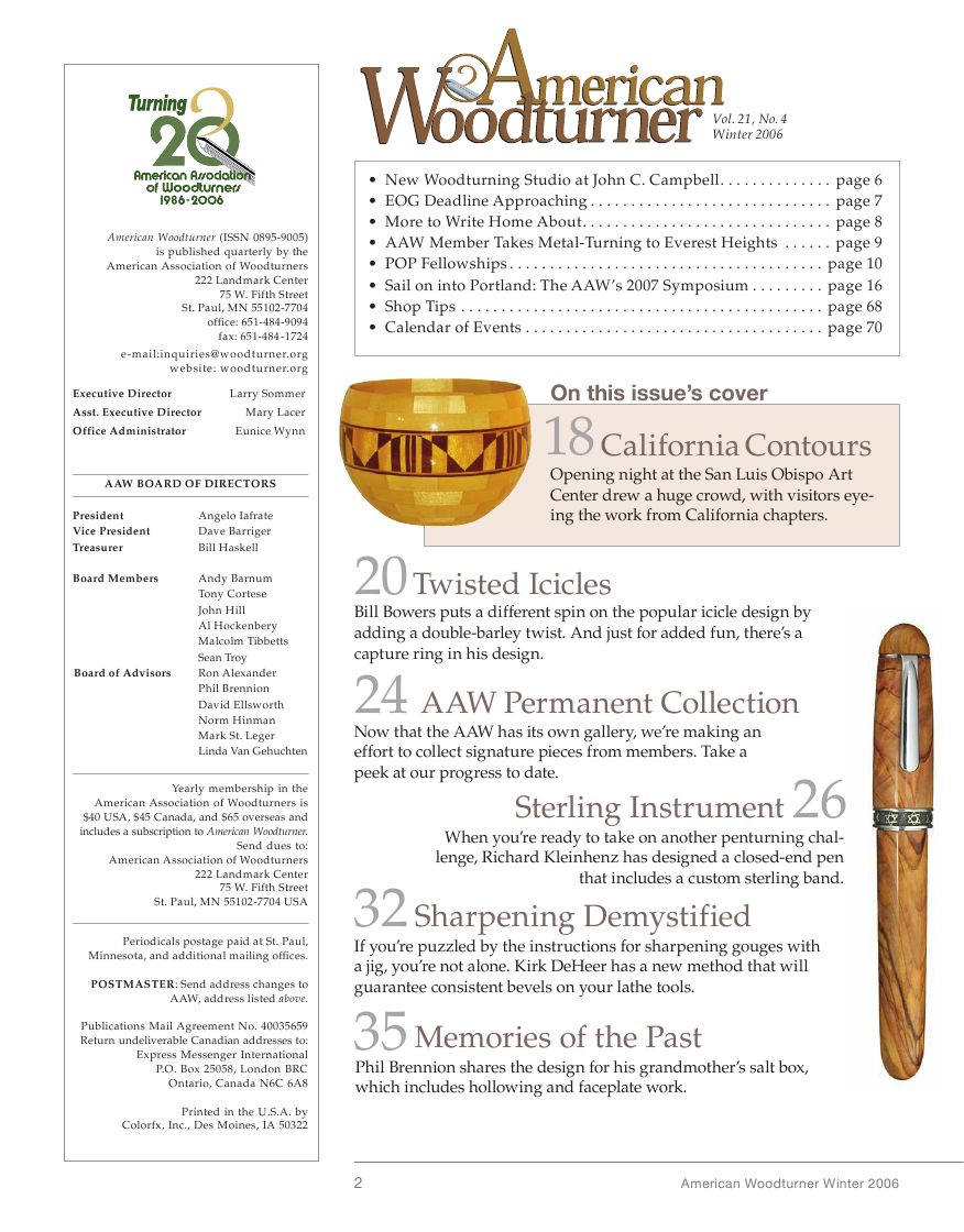 American woodturner第21-04期