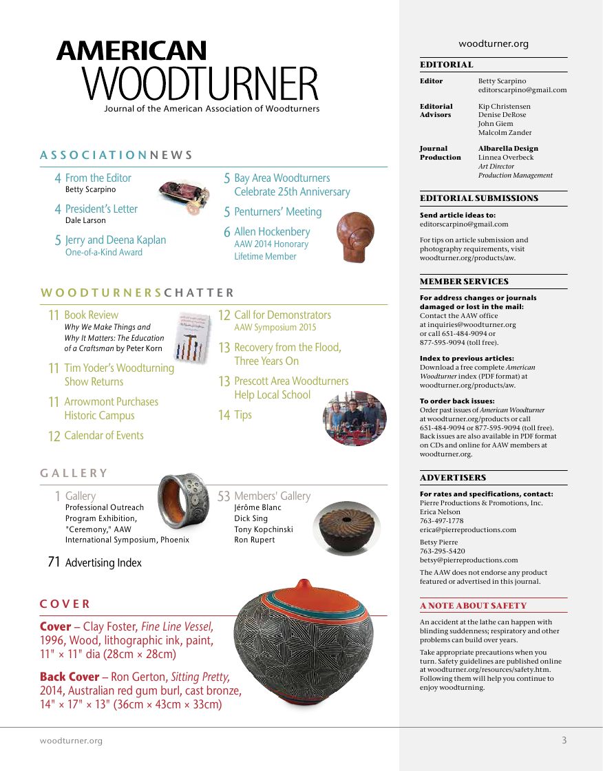 American woodturner第29-03期