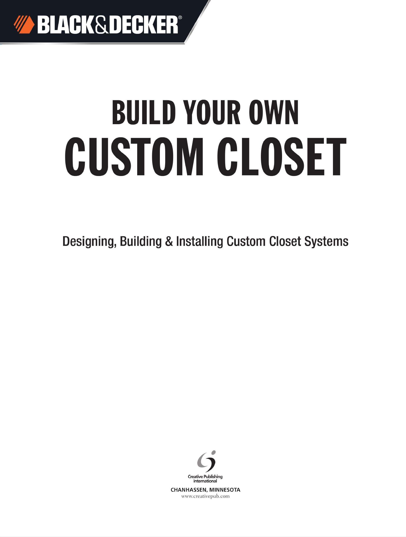 百得园艺家居 build you own custom closet 144页