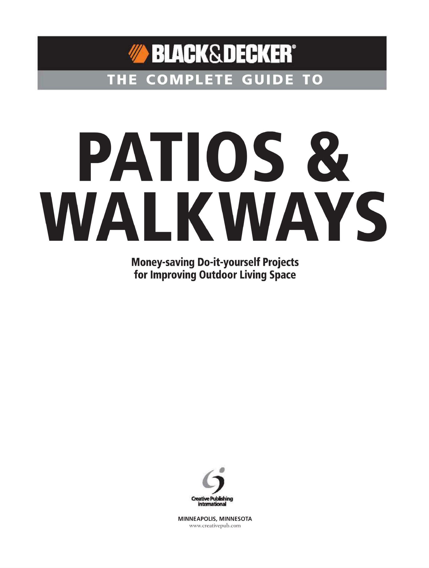 百得园艺家居 patios & walkways 257页