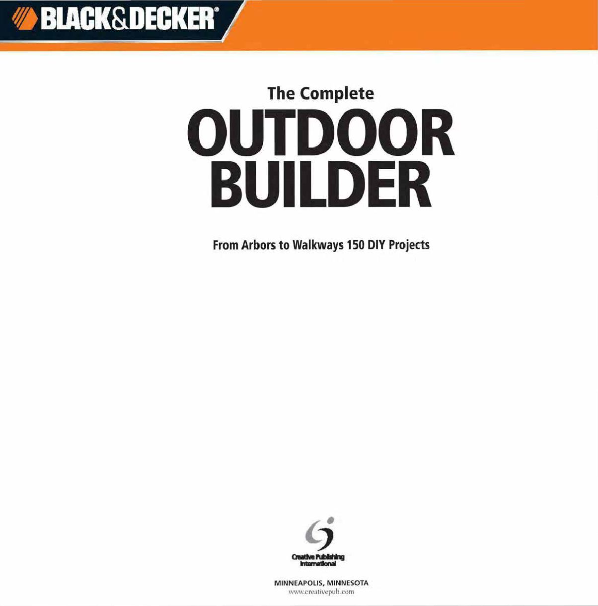 百得园艺家居 the complete outdoor builder 529页