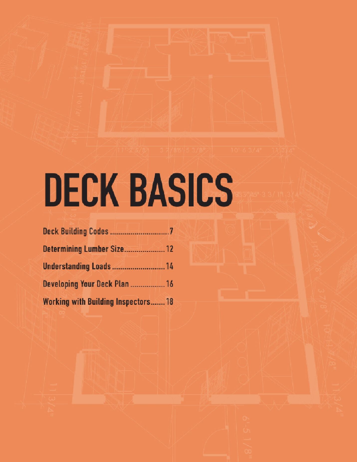 25 12 Home Skills   Building Decks