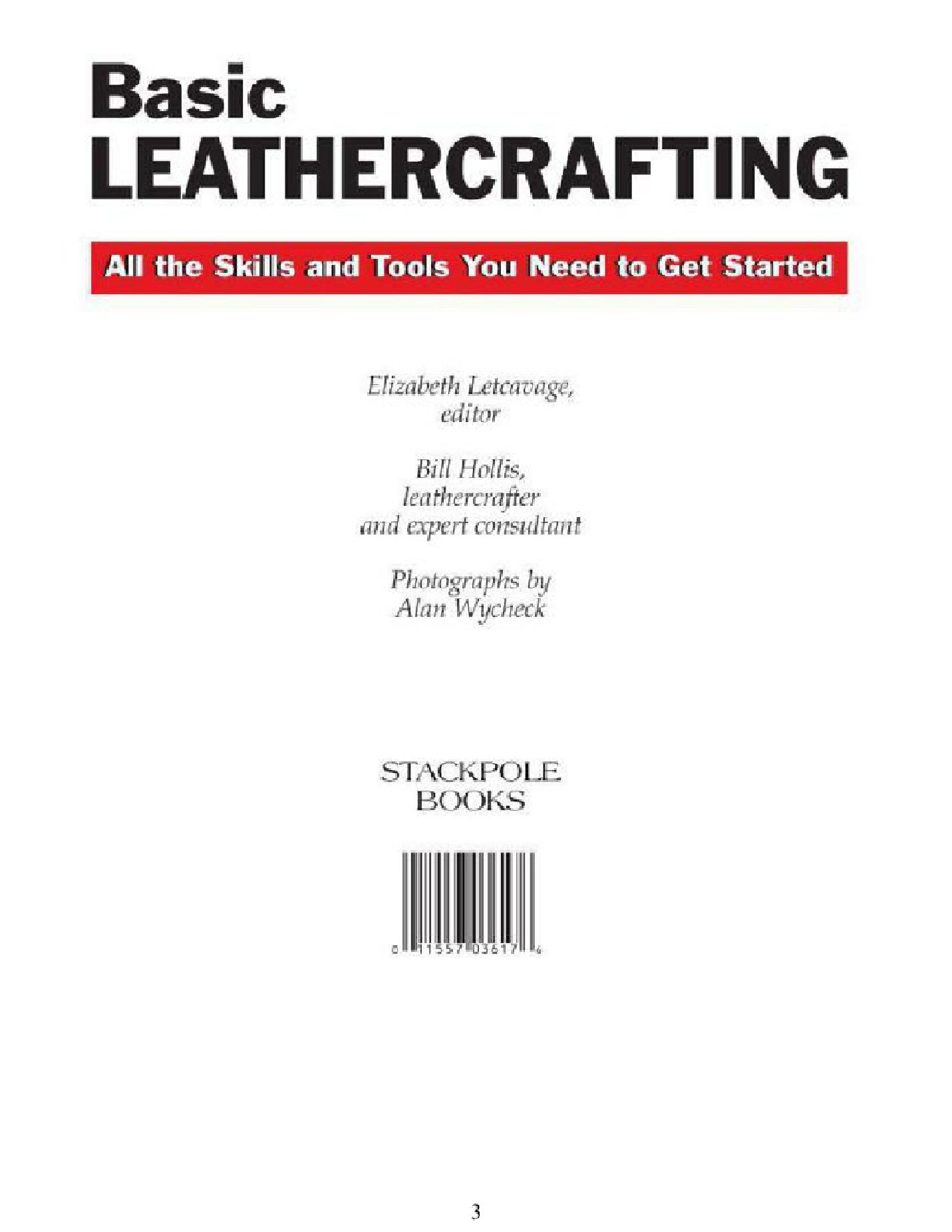 Basic Leathercrafting (How To Basics) 2011 基礎 皮革工序入門 other