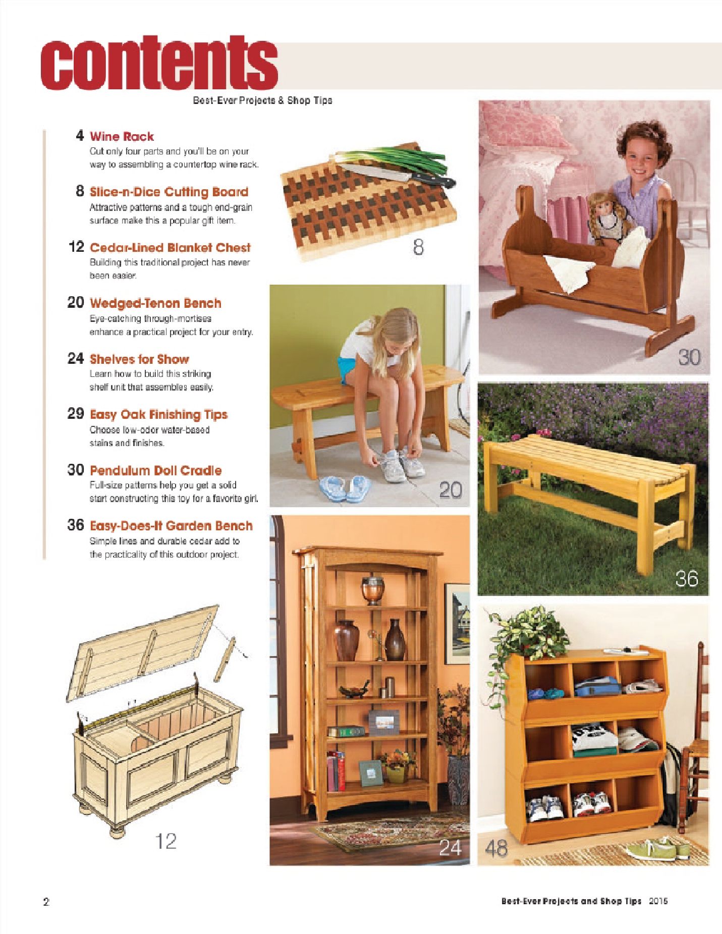 Best Ever Woodworking Projects   Shop Tips 2015