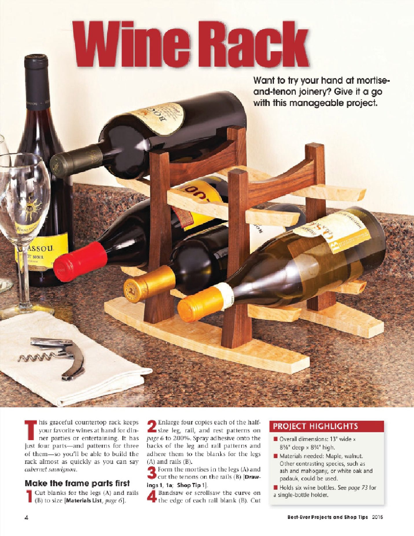 Best Ever Woodworking Projects   Shop Tips 2015