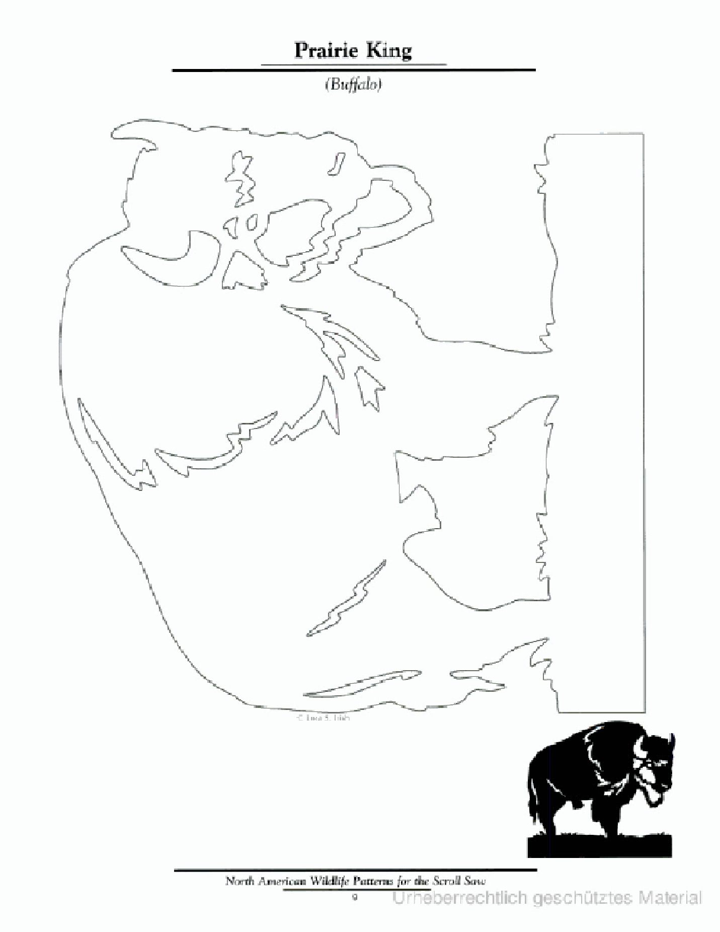 North American Wildlife Patterns for the Scroll Saw