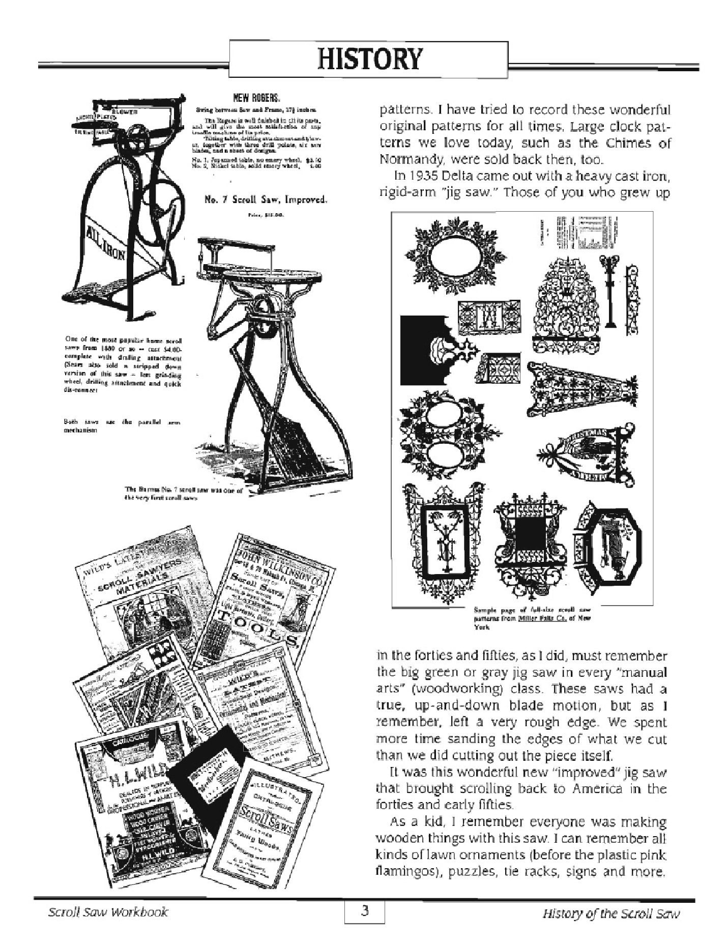 Scroll Saw Workbook  Learn to Use Your Scroll Saw in 25 Skill Building Chapters 2003  滾動鋸工作簿：學習使用線鋸在