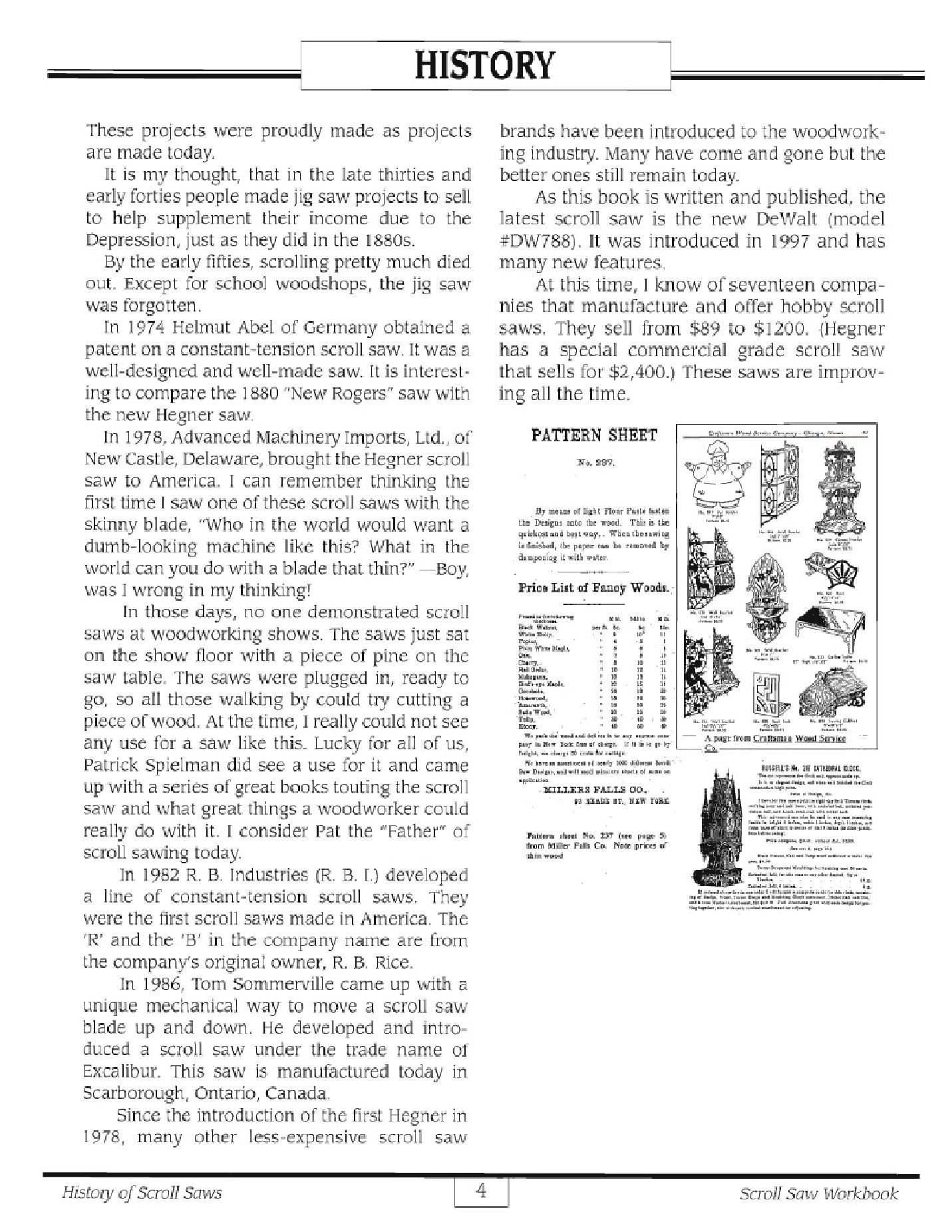 Scroll Saw Workbook  Learn to Use Your Scroll Saw in 25 Skill Building Chapters 2003  滾動鋸工作簿：學習使用線鋸在