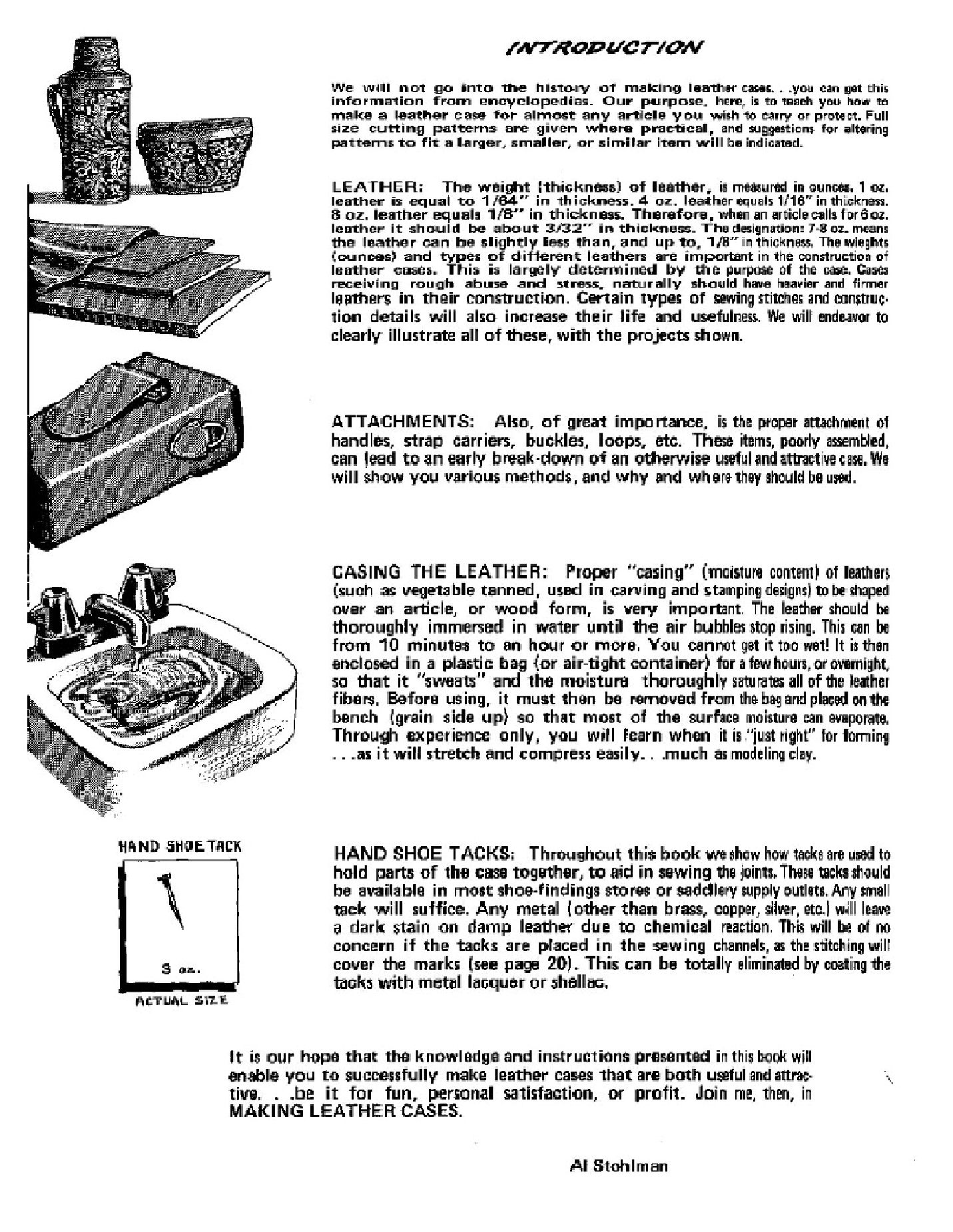 Stohlman  The art of Making Leather cases Vol.1 1979 other