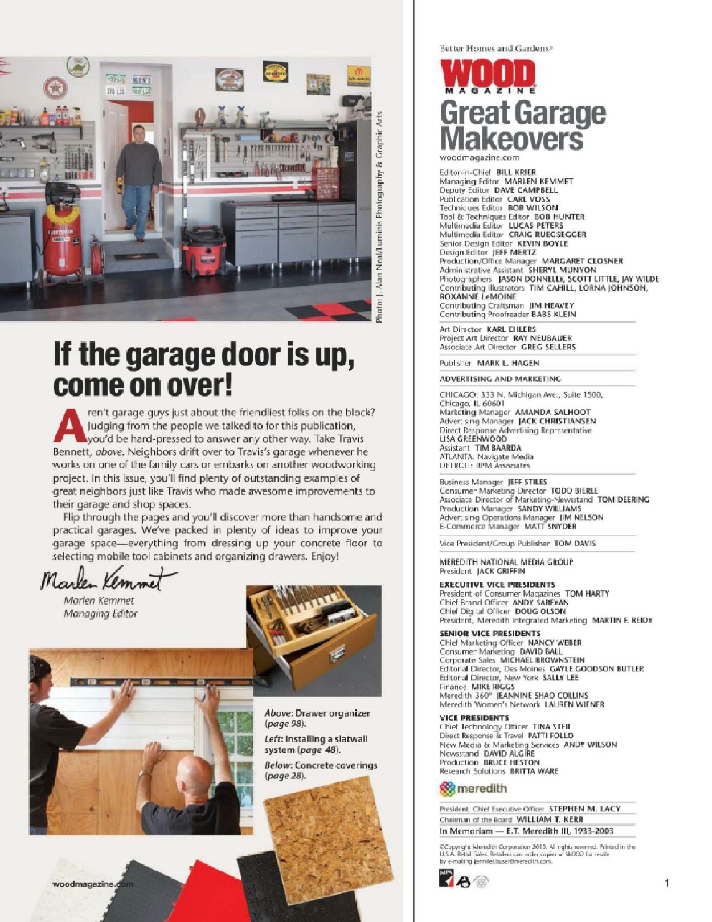 Wood Magazine Special Publications Great Garage Makeovers 2010 大車庫變身2010  木業雜誌刊物