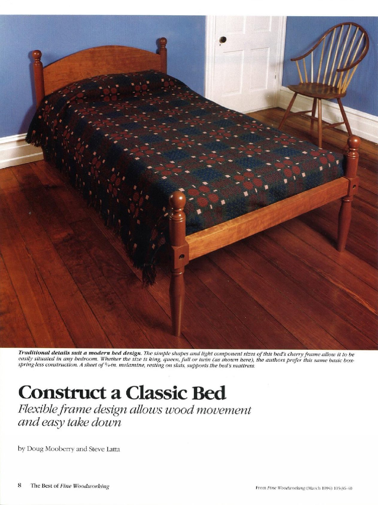 Beds and Bedroom Furniture_The Best of Fine Woodworking  1997 床和卧室家具：细木工的最佳