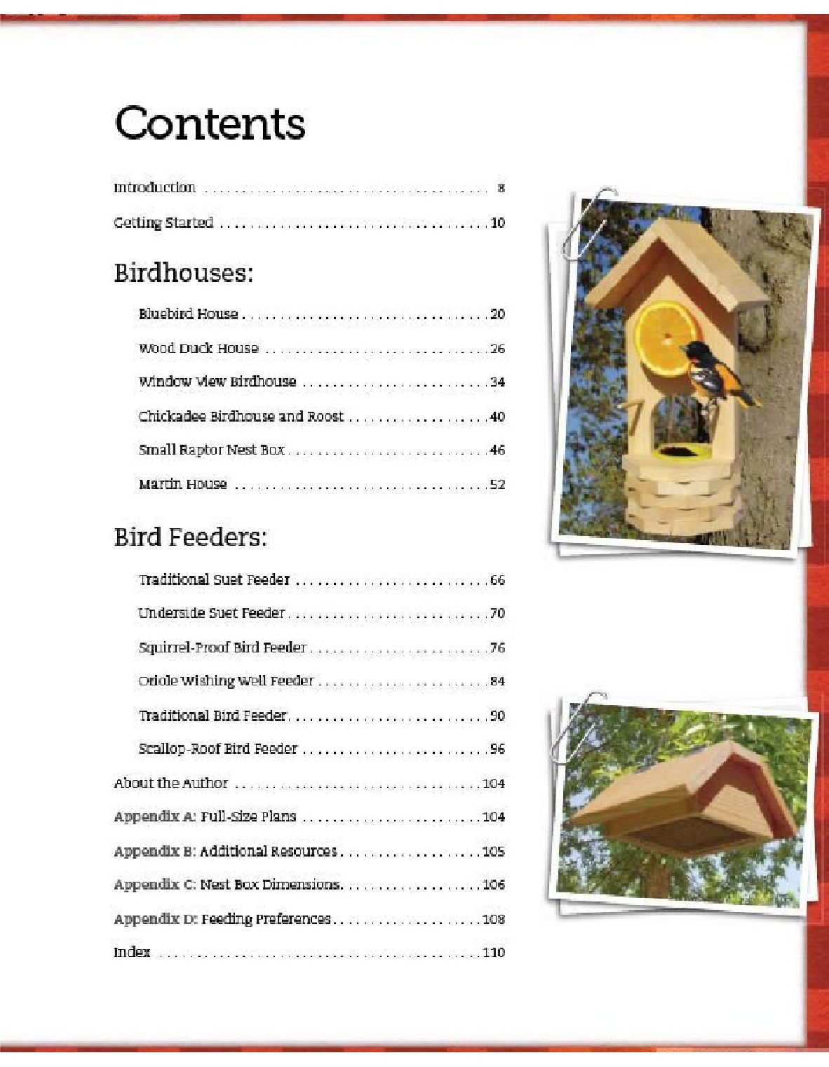 Bird-Friendly Nest Boxes and Feeders 12 Easy-To-Build Designs that Attract Birds to Your Yard