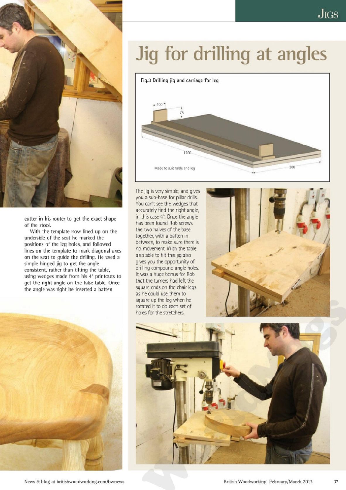 British Woodworking  英国木工 2-3 2013年