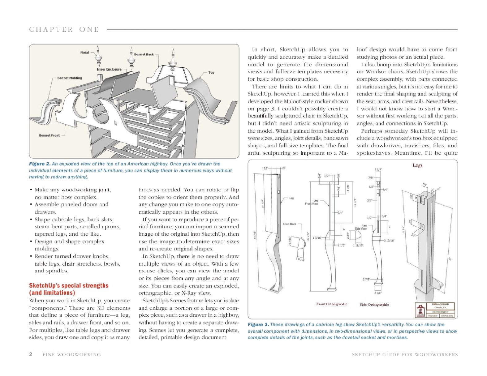 Google Sketchup Guide for Woodworkers