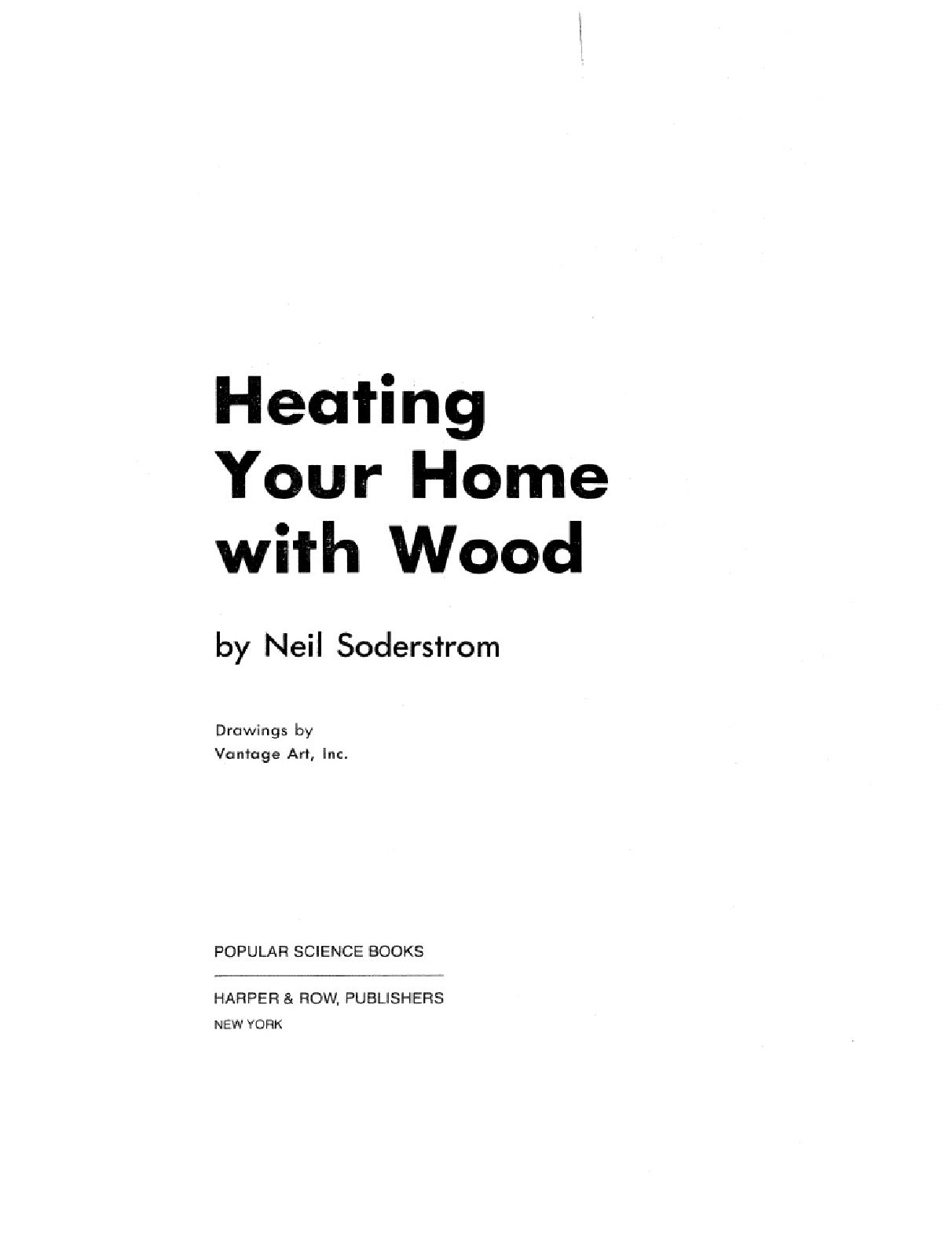 Heating Your Home with Wood