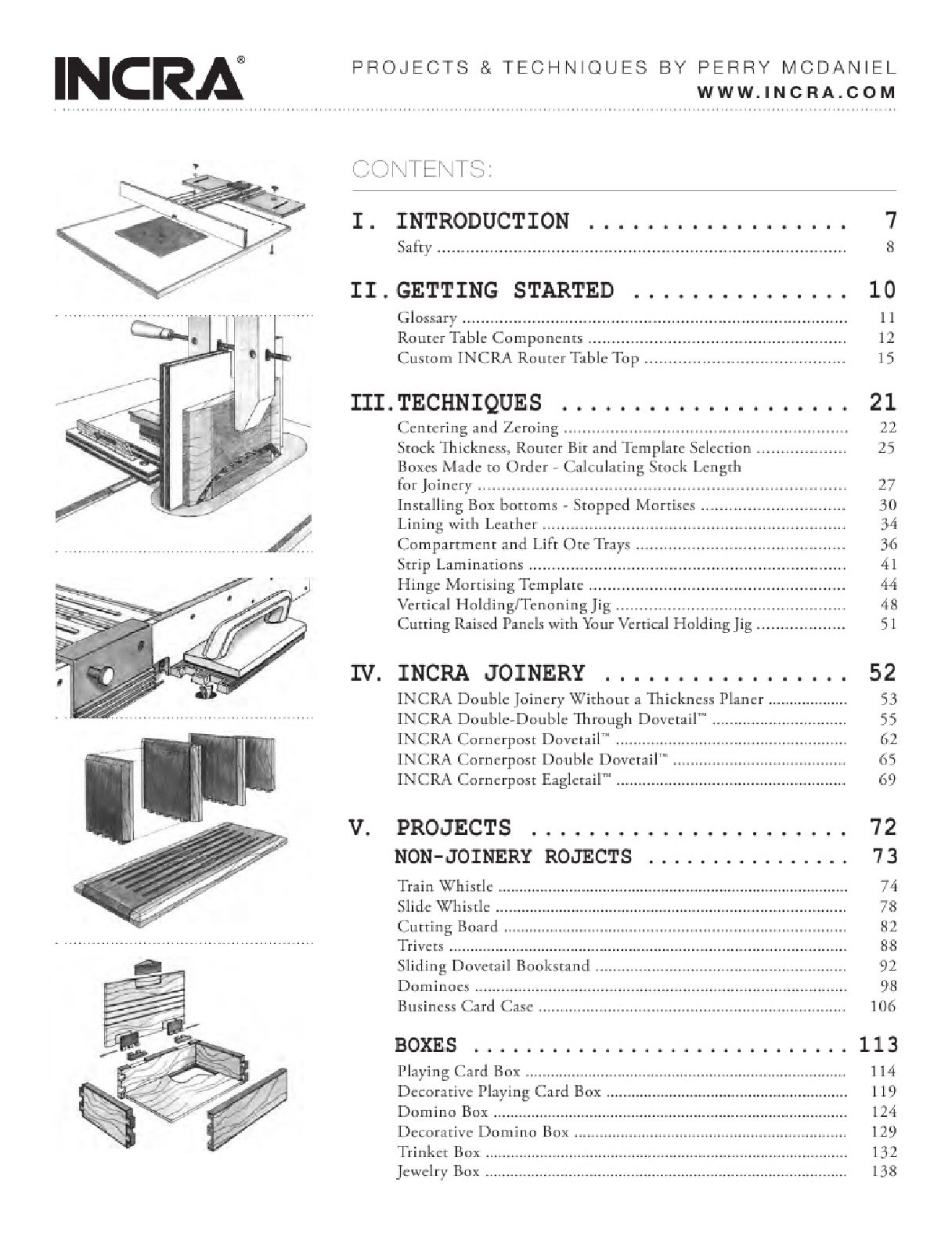 INCRA Projects & Techniques