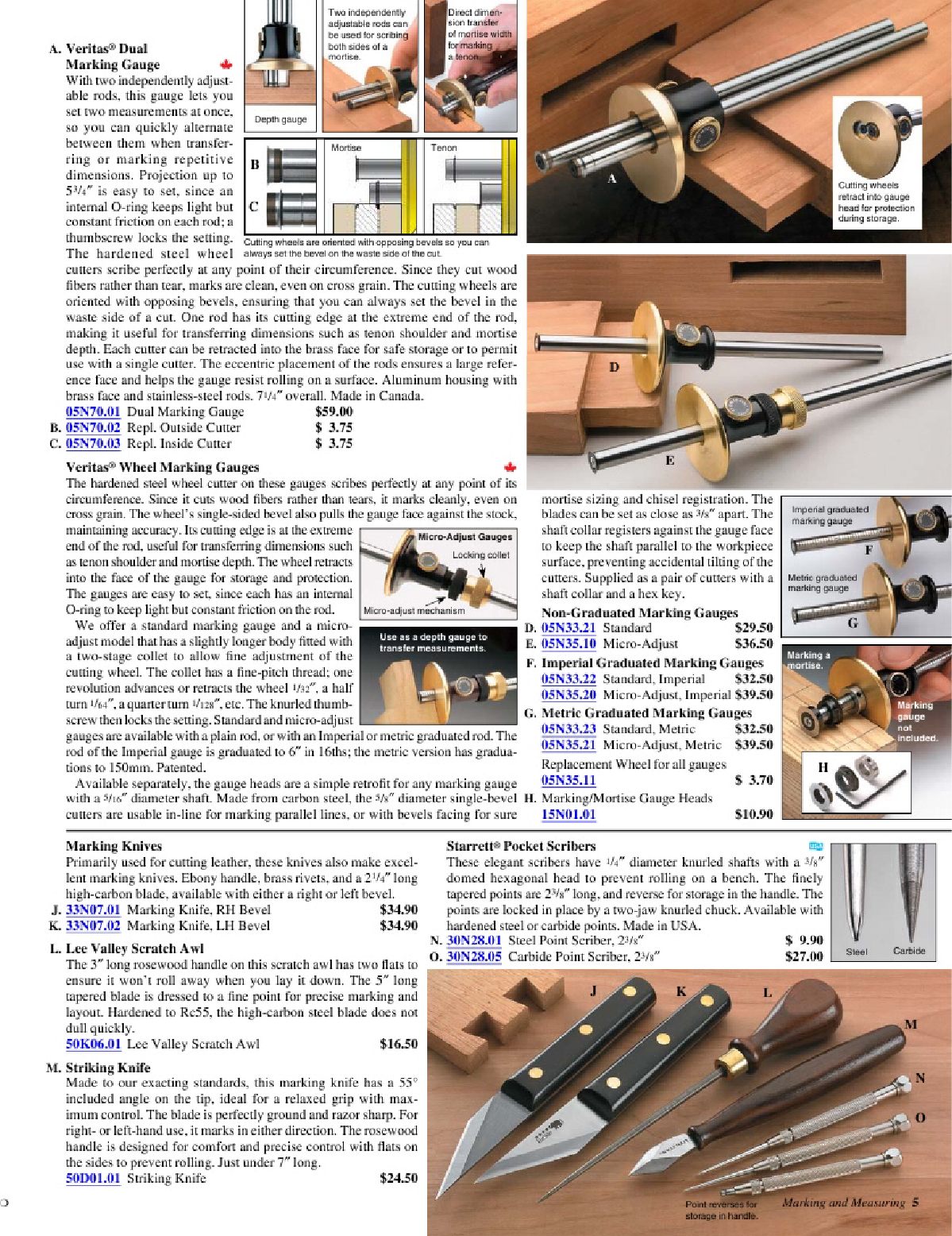 Lee Valley & Veritas - Fine Woodworking Tools - September 2011