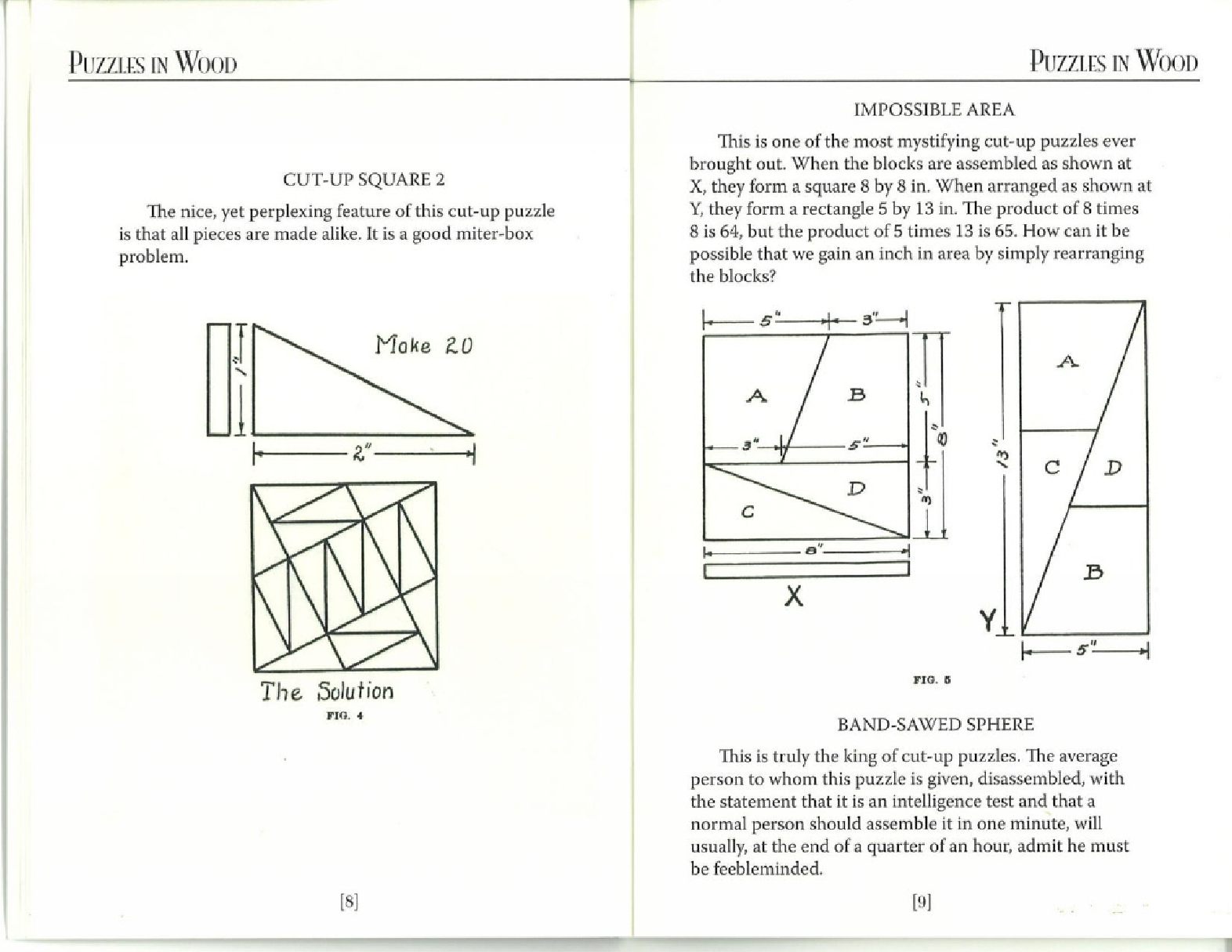 13-5 (10-11) Puzzles in Wood Simple Patterns for Creating 45 Classics _木材-简单的模式，创建45个经典