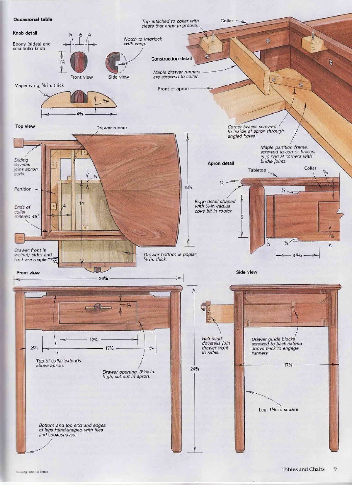 Tables and Chairs - The Best of Fine Woodworking  1990_桌椅-精细木工