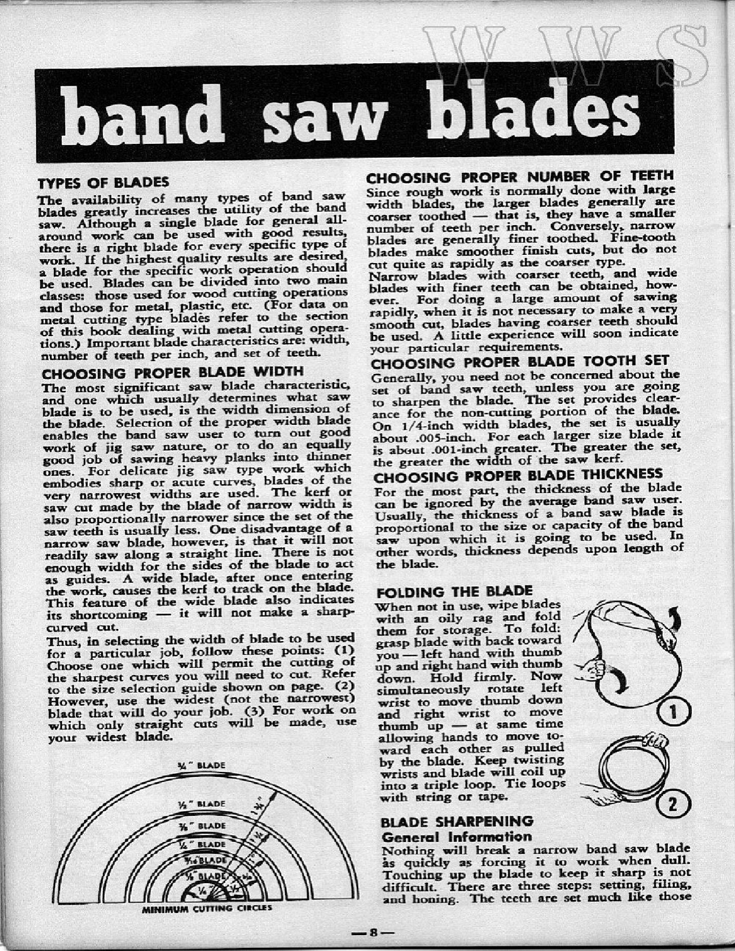 The Jig Saw and Band Saw - Over 75 Band, Jig Saw Opns. Desc., Illus.