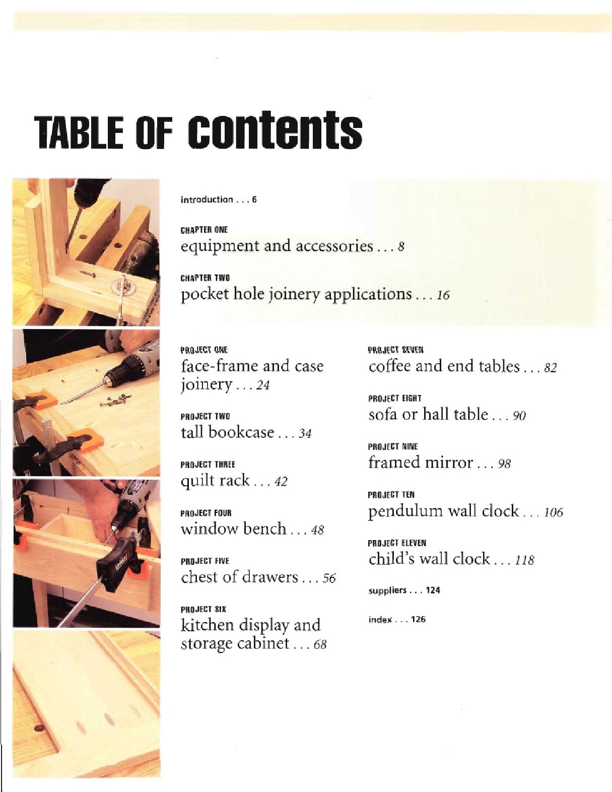 Pocket Hole Drilling Jig - Project Book