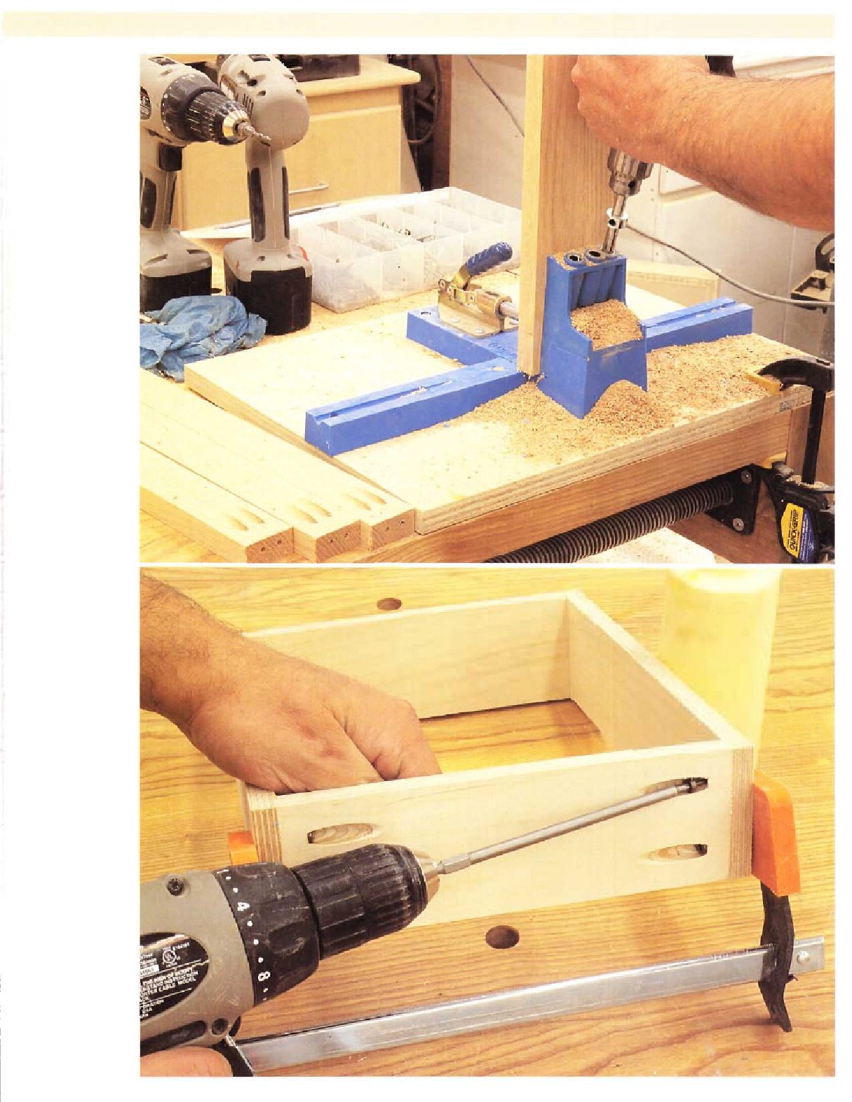 Pocket Hole Drilling Jig - Project Book