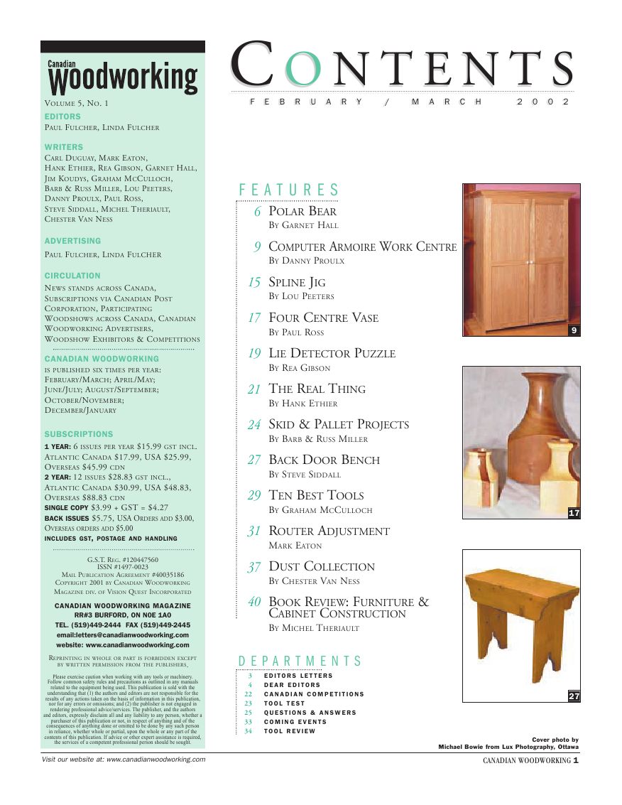 canadian woodworking第016期