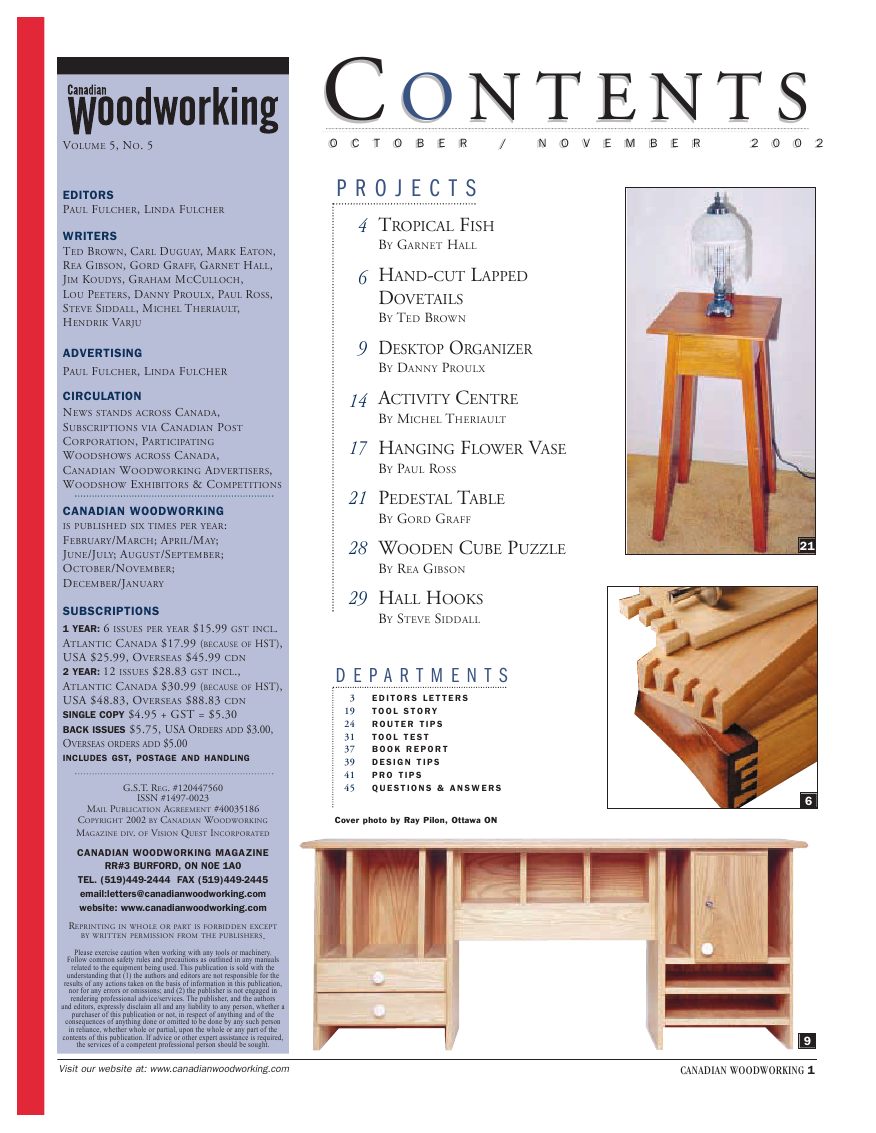 canadian woodworking第020期