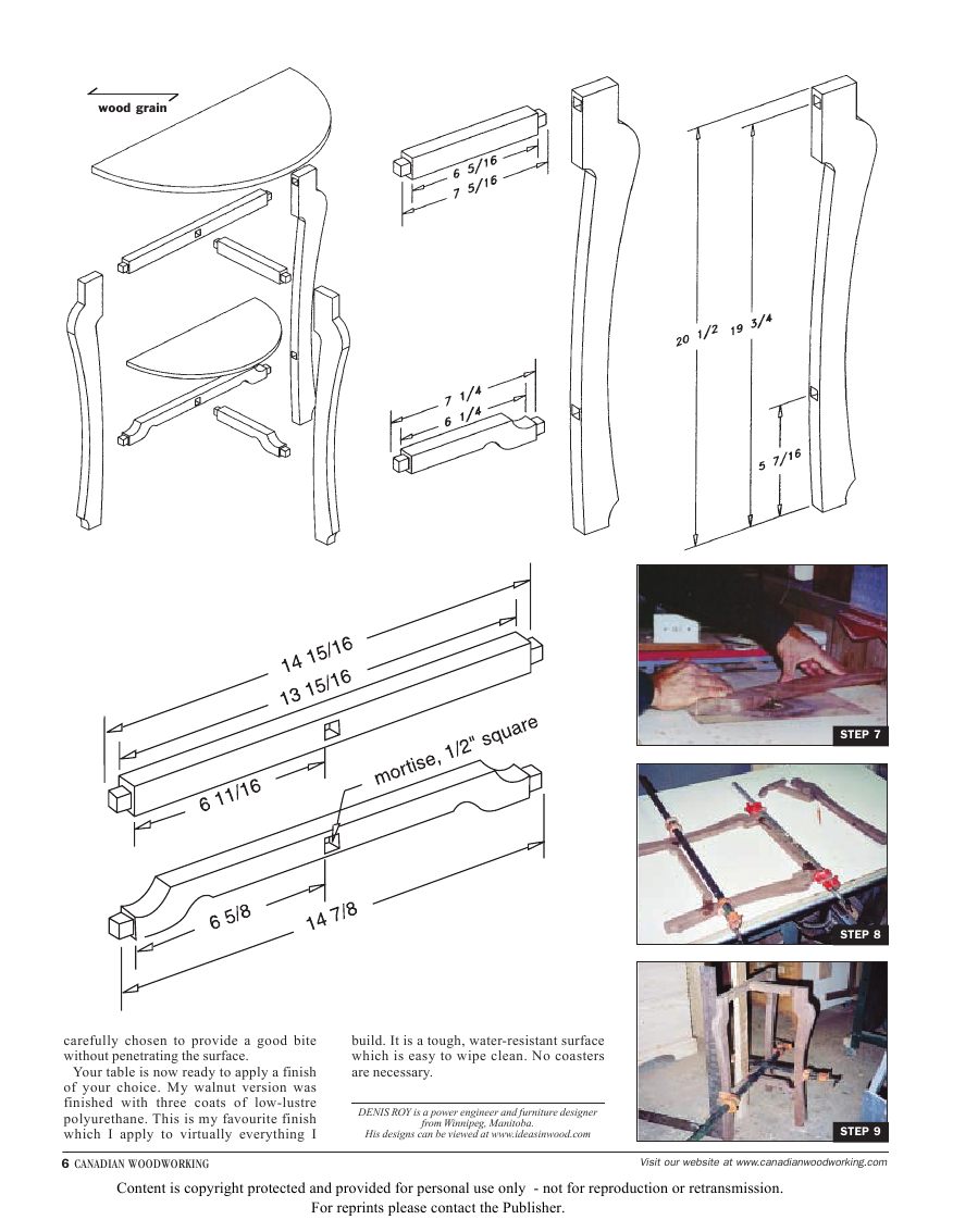 canadian woodworking第022期