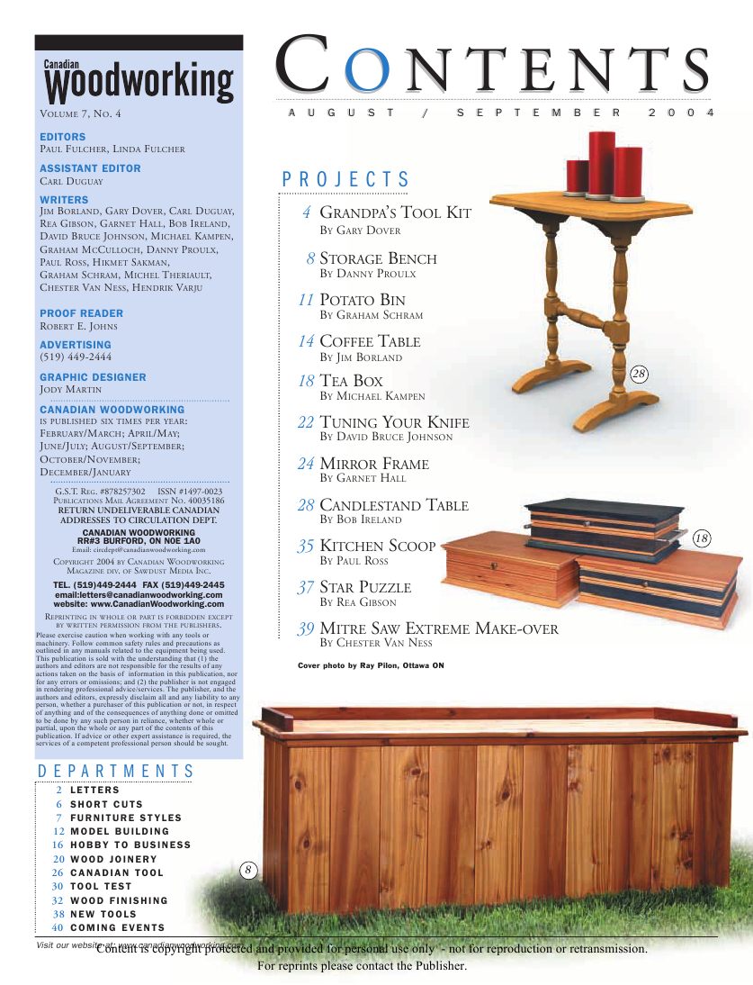 canadian woodworking第031期