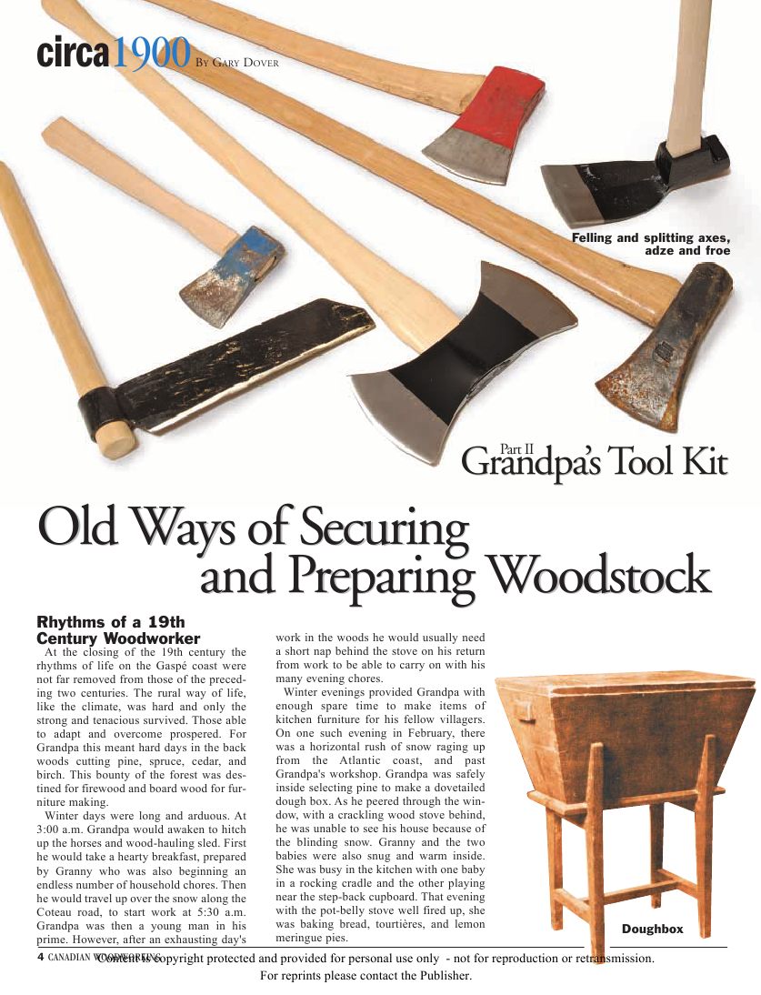 canadian woodworking第031期