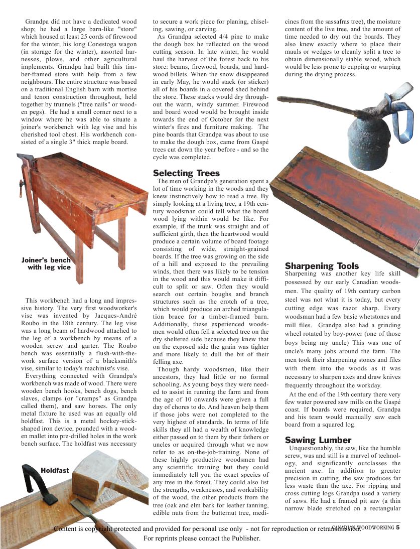 canadian woodworking第031期