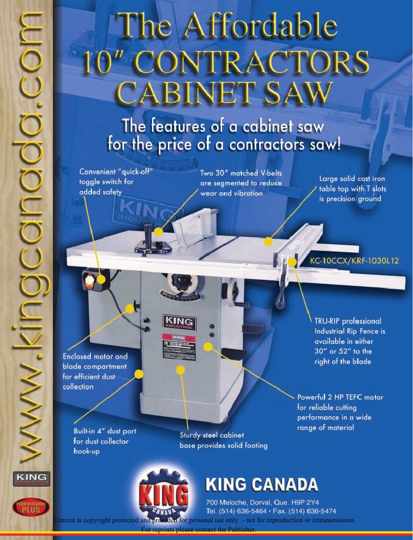 canadian woodworking第034期