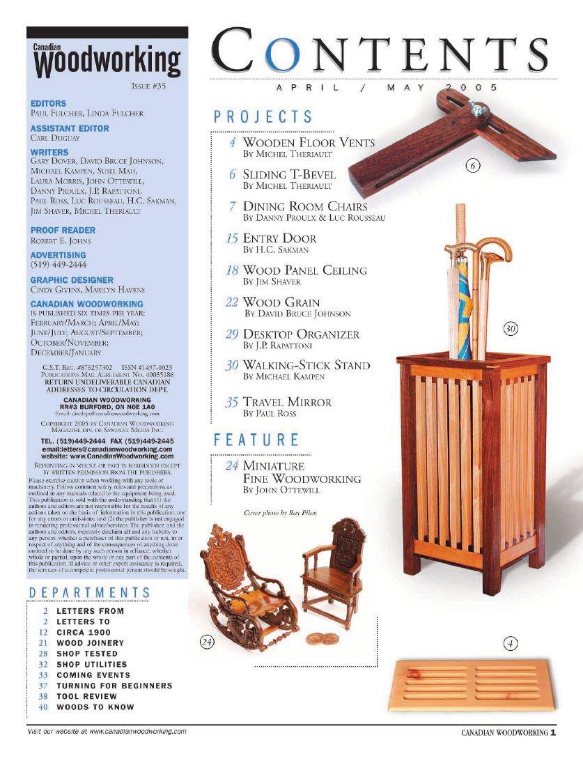 canadian woodworking第035期