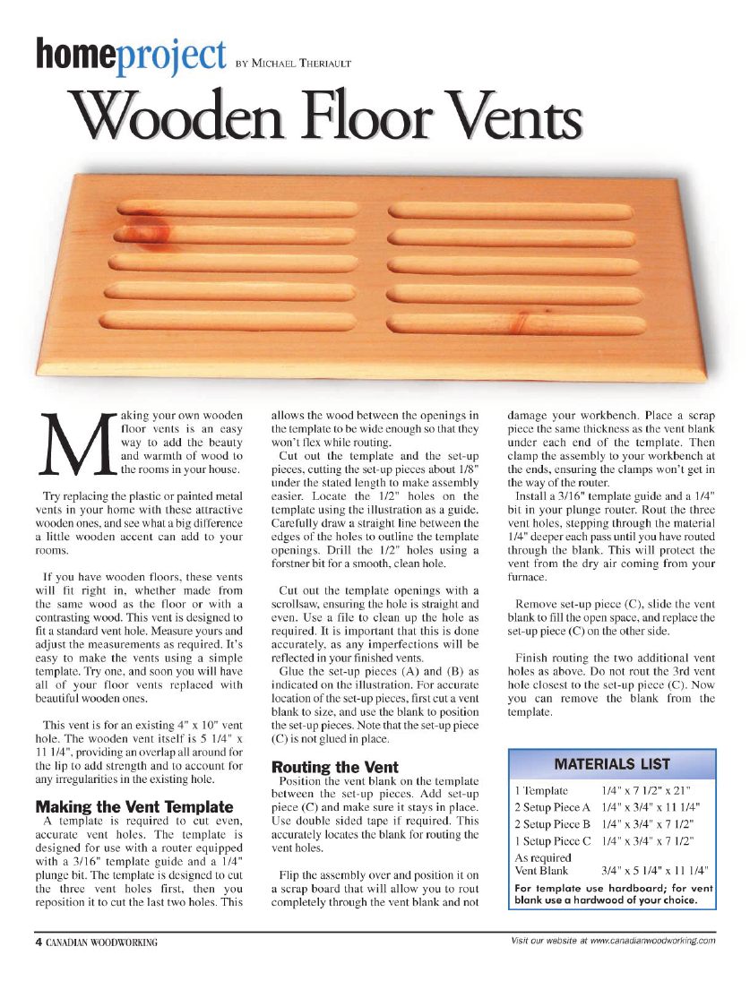 canadian woodworking第035期