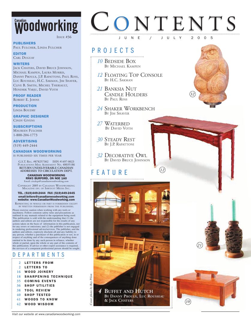 canadian woodworking第036期