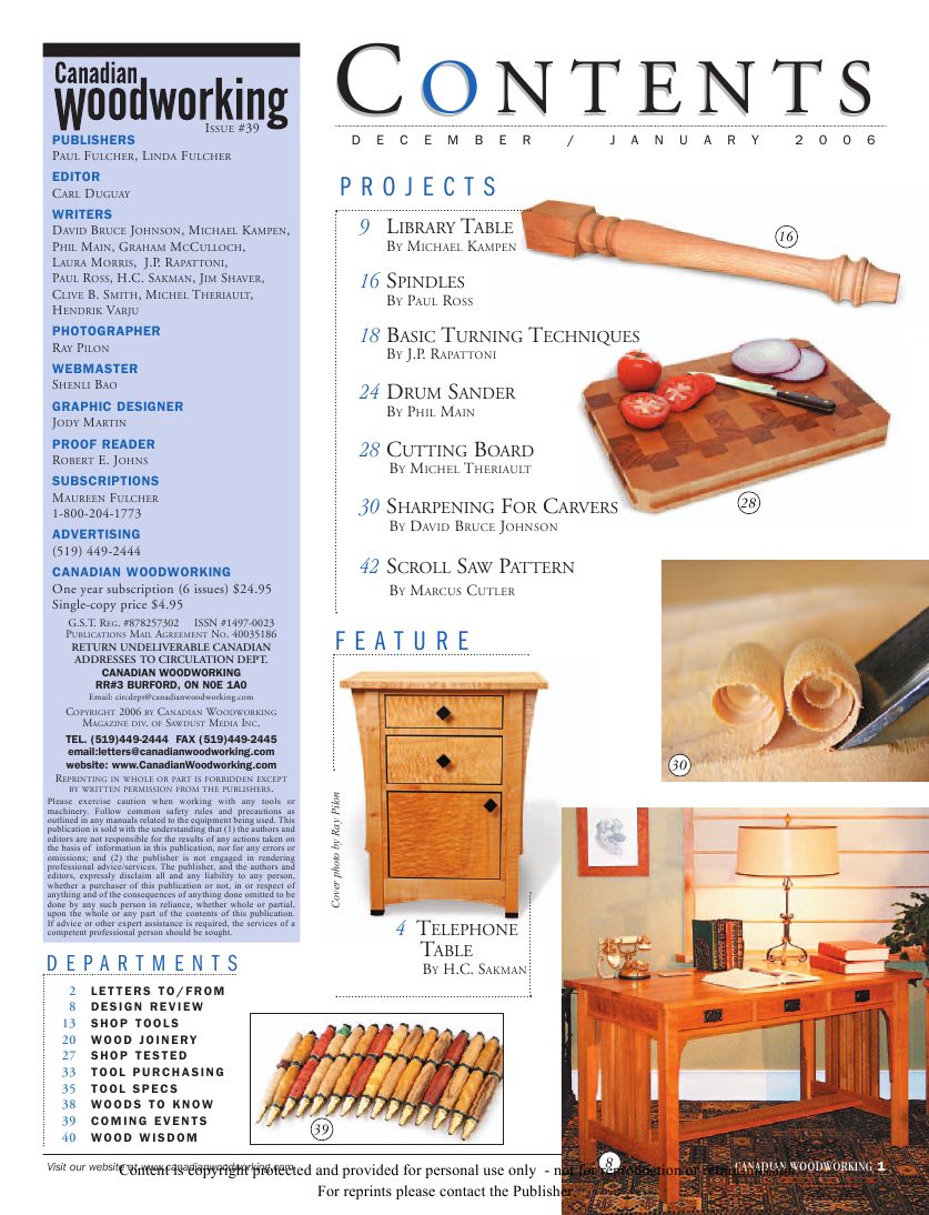 canadian woodworking第039期