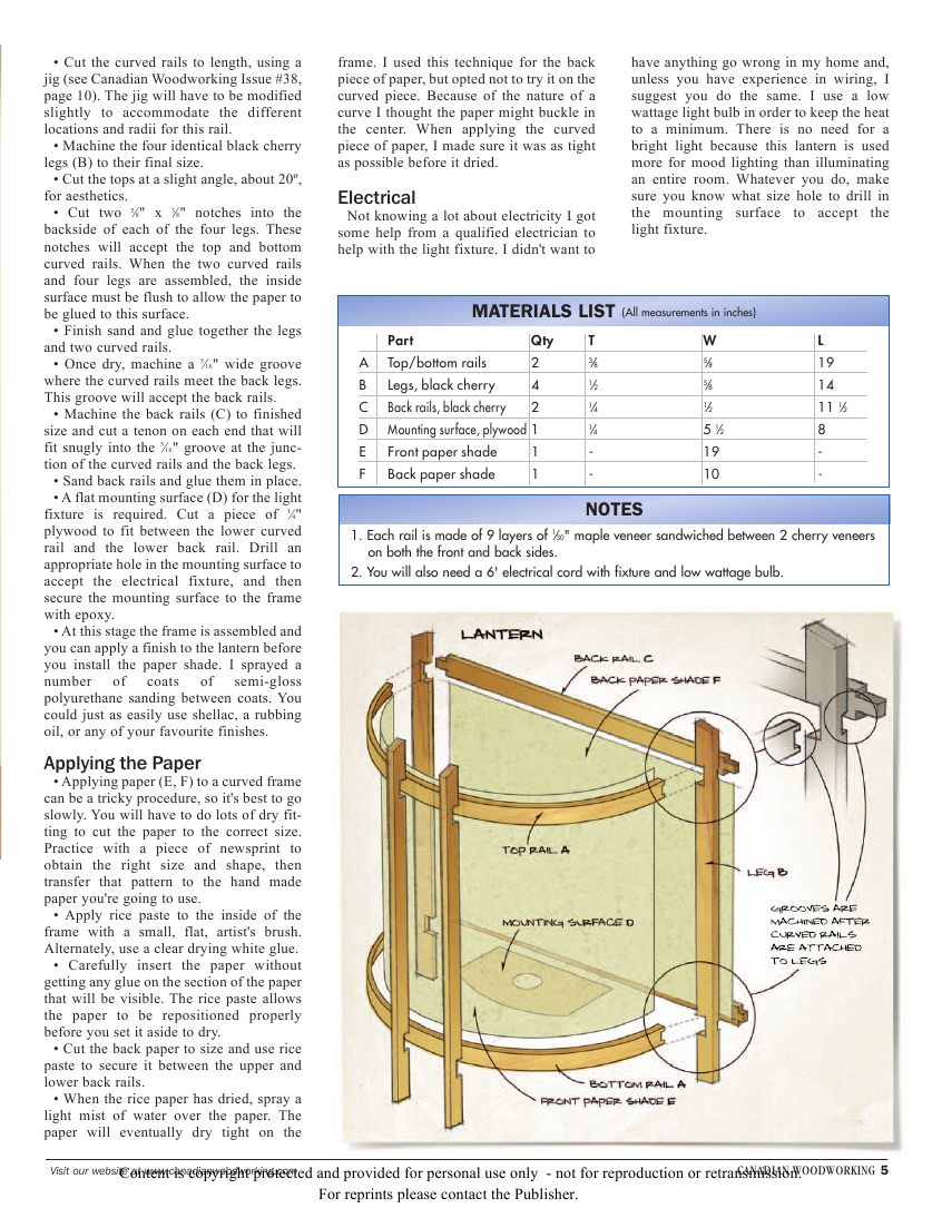 canadian woodworking第041期