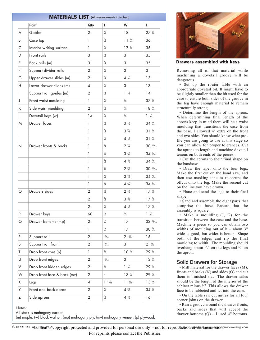 canadian woodworking第047期