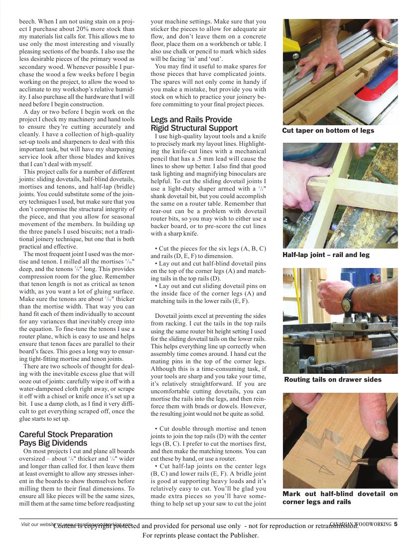 canadian woodworking第051期